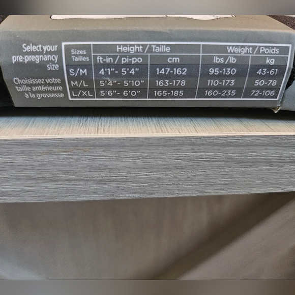 Thyme maternity black tights - Picture 4 of 4